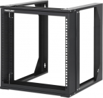 INTELLINET 19" Open Frame Rack 2 Schienen 9HE schwarz