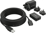 Yealink USB2-EXT-10M | USB Extension Cable | USB-A - USB-A | 2.0 | 10m | Svart