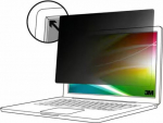 3M Bright Screen Privacy Filter - Privacy filter for laptop - for laptop with full screen - removable - reversible - 15.6" - svart