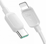 Kabel USB Joyroom USB-C - Lightning 1.2 m White (JYR756)