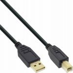 Kabel USB InLine USB-A - USB-B 2 m Czarny (B-34518S)