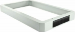 Lanview W=600 D=600 H=100mm PLINTH, MODULE WHITE