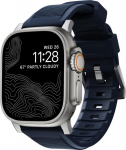 Nomad Goods NOMAD Rugged Band do Apple Watch 46mm/49mm navy/srebrny