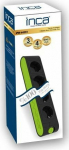 INCA Steckdosenleiste 5x /16A 230V/Max.3680W/LED 3.00m sw