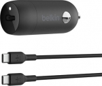 BELKIN 30W USB-C CAR CHARGER + CABLE