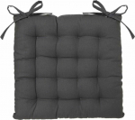 Halmar Elora chair cushion dark gray