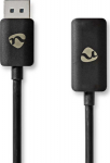 Nedis CCGP37108BK02 - 0.2 m - DisplayPort - HDMI - Male - Weiblich - Straight