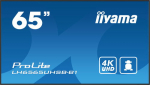 IIYAMA LH6565UHSB-B1 65IN LCD UHD, 65 3840X2160 UHD IPS PANEL HAZE
