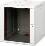 Equip 19" Network cabinet glass door PM 600x600mm 12HE grau