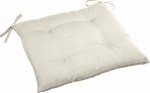 DLGTP Korai quilted chair cushion with binding, waterproof, resistant to UV, 40 x 40 cm