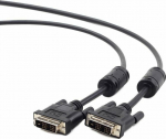 Cable Gembird DVI-D - DVI-D 1.8m czarny (CC-DVI-BK-6)