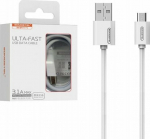 Kabel USB Somostel USB-A - USB-C 1.2 m White (30364)