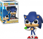 Funko Pop! Games: Sonic The Hedgehog - Sonic With Emerald #284 Vinyl Figure