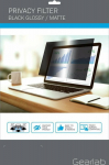 eSTUFF Privacy Filter 14.5" 312 mm x, 196 mm 16:10 Supports Touch