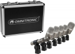 Omnitronic MIC 77-7LMH MK2 drum microphone set (13030898)