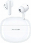 Wireless in-ear headphones TWS UGREEN HiTune T3C Bluetooth 5.4 IPX5 (White)