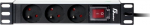 Listwa zasilająca rack 10 cali Getfort LGF-03