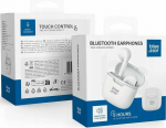 Bluestar Wireless Headphones bluetooth TWS FI7 White