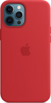 Apple Apple iPhone 12 Pro Max Silicone Case with MagSafe (PRODUCT)RED