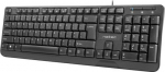 Natec Genesis Keyboard Trout Slim 1.8m czarna USB