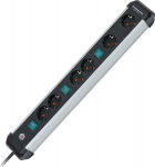 Brennenstuhl Steckdosenleiste Premium Alu Line - schaltbar
