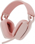 Log Logitech Zone Vibe 100 Wireless Headphones, Bluetooth, Rose