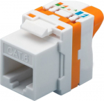 Techly 028573 Keystone RJ45 UTP Cat6 Keyless, do PoE - Techly 028573 Keystone RJ45 UTP Cat6 Keyless, do PoE