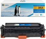 Toner G&G G&G Compatible toner z HP CE411A, NT-PH305C(CE411A), HP 305A, cyan, 2600s