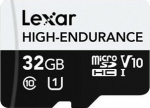 Lexar | Flash Memory Card | High-Endurance | 32 GB | microSDHC | Flash memory class UHS-I