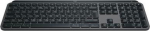 Log Logitech MX Keys S - Tastatur - hinterleuchtet - wirelessly - Bluetooth LE - AZERTY - Belgium - Tastenschalter: Scissor Key - Graphite (920-011574)
