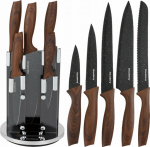 Klausberg ZESTAW 5 KITCHEN KNIVES W STAND KLAUSBERG KB-7615