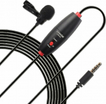 Microphone LensGo Professional Dynamic Lavalier Tie Microphone Mini Jack 3.5mm Lensgo / Lym-dm1