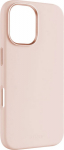 Fixed MagFlow | Back cover | Apple | iPhone 16 | Liquid silicon | Pink
