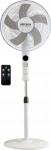 VOLTENO WHITE FLOOR FAN+ PILOT+WYŚWIETLACZ 40cm