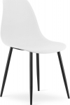 Leobert Krzesło WAT White / black legs x 1