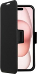Screenor Clever - Foldable case for mobile phone - MagSafe-compatibility - eco-leather, thermoplastic polyurethane (TPU) - svart - for Apple iPhone 17
