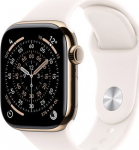 Apple Watch Series 11 gold titanium 46mm 5G light blush sport band Size S/M