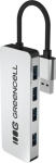 Green Cell HUB Basic USB-A do 4x USB-A 3.0