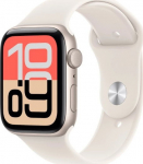 Apple Watch SE 3 GPS+Cellular envelope 44 mm z moonlight-colored aluminum, moonlight sports strap - size S/M