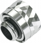 Barrow Dazzle Hardtube Fitting 14mm, G1/4-Zoll-Anschluss - silber