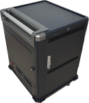 Ewent EW1703 portable device management cart/cabinet Black, Grey