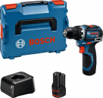 BOS Bosch Cordless Drill GSR 12V-32 Professional 12Volt blue/schwarz 2x Li-Ionen Akku 2