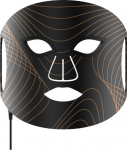Lunni 7 colors LED and Near-Infrared Light Silicone LED Facial Mask Black