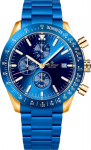 Giewont Men's Chronograph Sapphire Watch GW8720-B5 / blue-copper