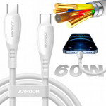 Kabel Joyroom S-A59 Vibrant Series 60W USB-C - USB-C 1.2m - white