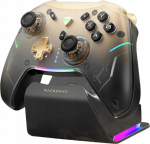 Pad Machenike Game Controller G5Pro Premium Edition wireless with charging station - black and gold