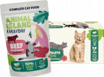 Animal Island ANIMAL ISLAND beef in broth cat food monopack 40x85g
