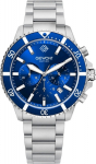 Giewont Chronograph Sapphire Men&rsquo;s Watch GW3970-B3 / silver-blue
