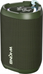 Głośnik bezprzewodowy Bluetooth W-KING D110 zielony