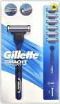 Gillette Mach3 Sport Razor + 6 Replacement Blades